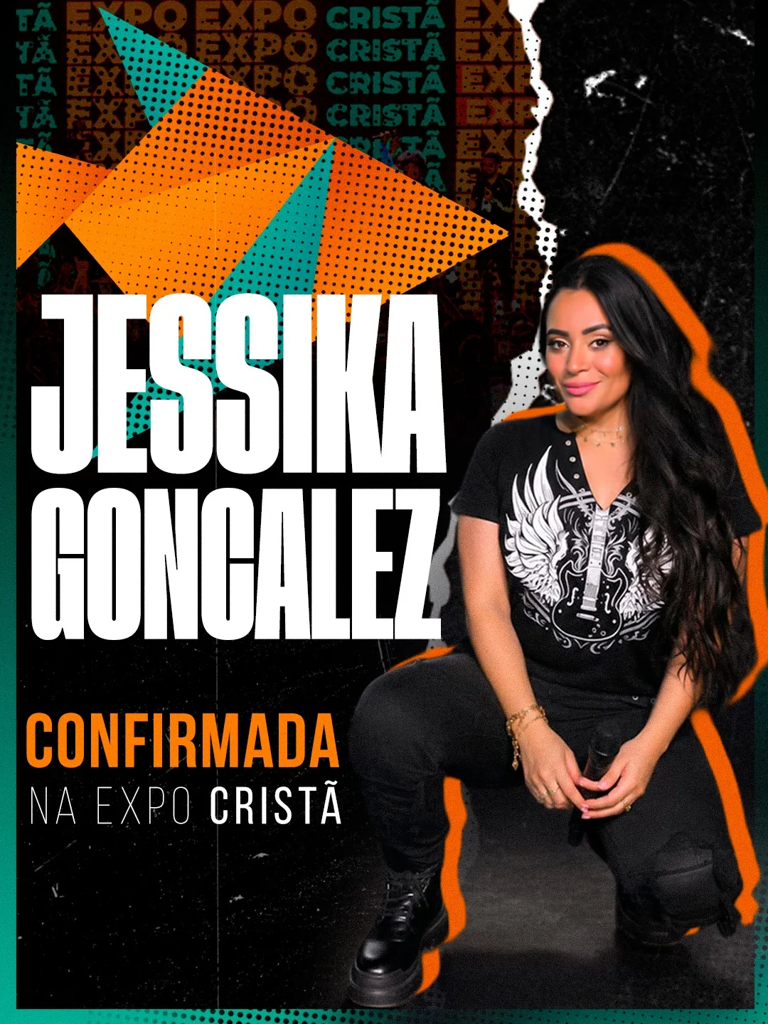 Jessika Goncalez confirmada na Expo Cristã São Paulo 2026